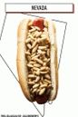 hot dog s piniovými oříšky