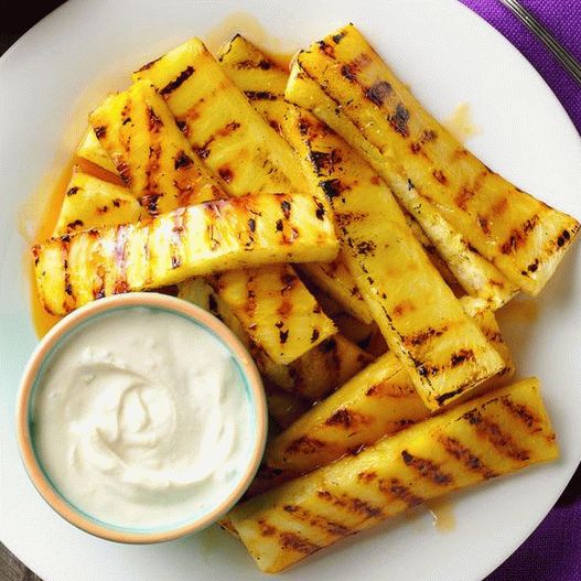 Grilovaná ananasová fotografie