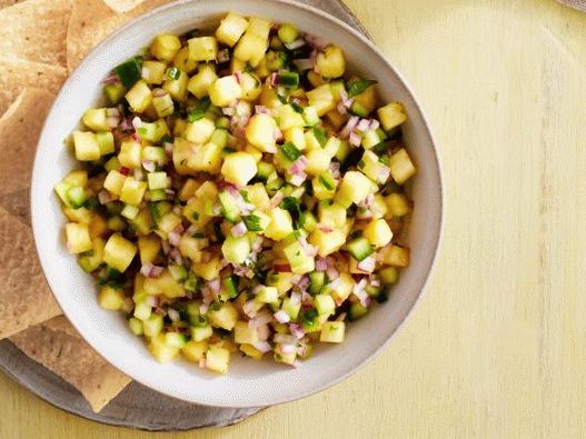 Photo Ananas-Cucumber Salsa