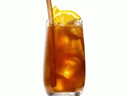 Kuwaiti Orange-Cinnamon Iced Tea Photo