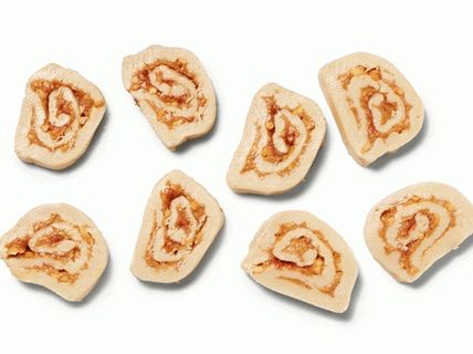 Foto arašídová kaše bramborové závitky