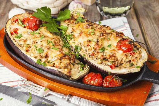 Fotografie z lilku plněného mletým hovězím masem