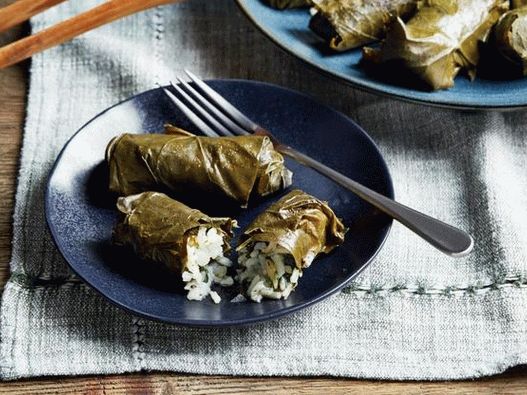 Dolma (plněné hroznové listy)