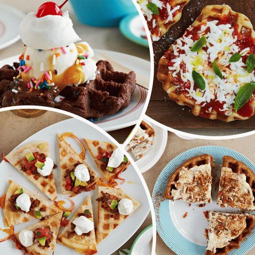 Fotografie jídel ve vaflovačce - 12 receptů