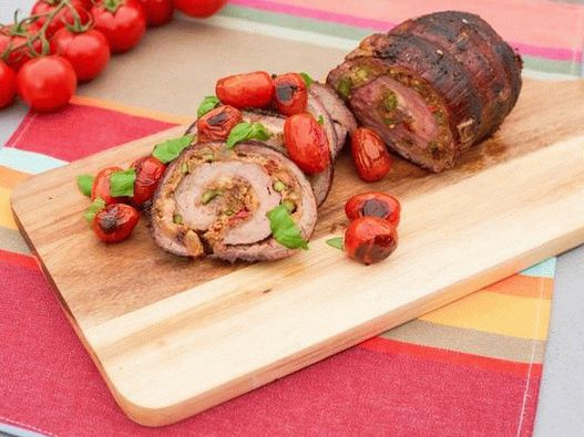 Foto Braciola: hovězí rolka plněná