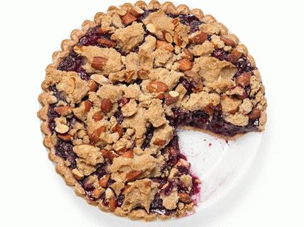 Foto borůvkový koláč se Stroezel