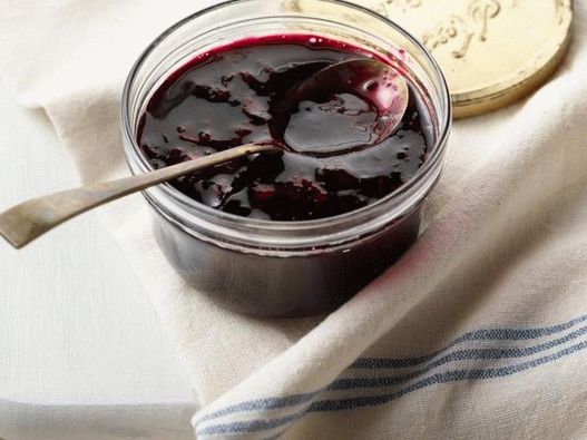 Foto borůvková omáčka