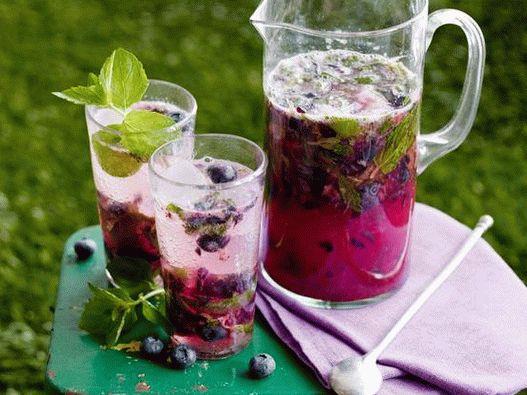 Foto Blueberry-Ginger Mojito