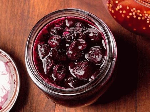 Fotka z Borůvkový džem s javorovým sirupem