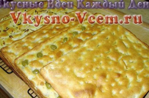 Italská focaccia s bramborami