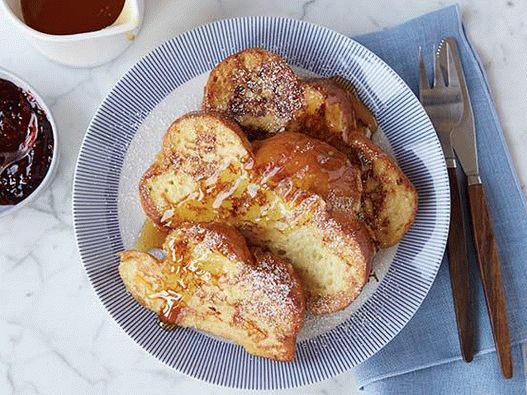 Photo French Challah Toasts