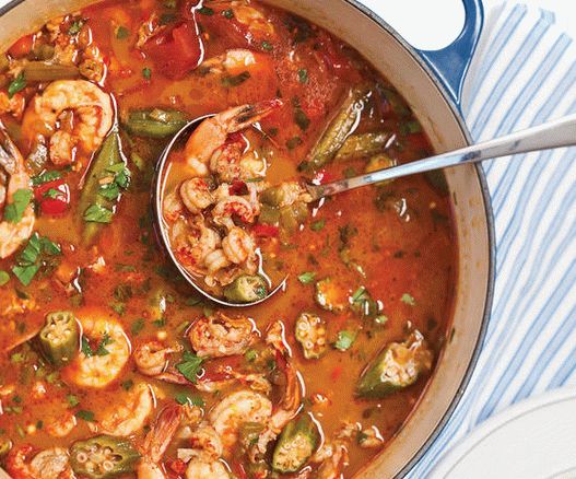 Foto Gumbo s mořskými plody