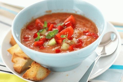 Gazpacho, nebo studené polévky Andalusie