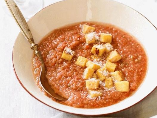 Fotka z Cherry Tomato Gazpacho s chilli papričkami