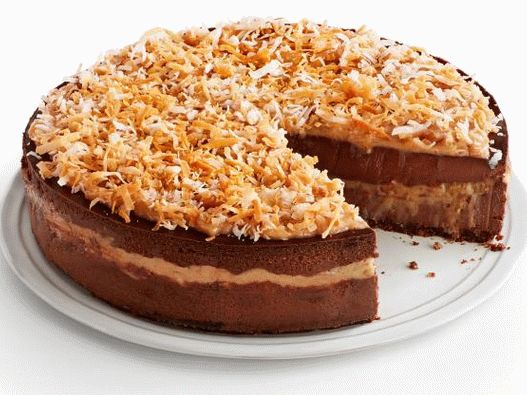 Photo German Chocolate Cheesecake