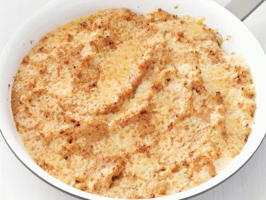 Fotka z květáku Gratin v pánvi