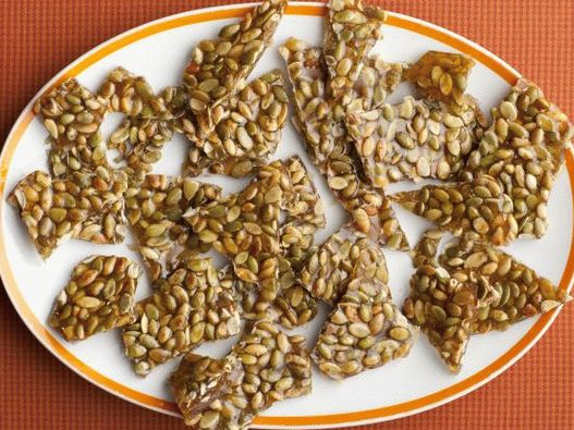 Fotografie z dýňových semen grilu