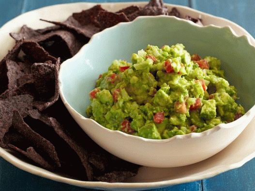 Fotka z Guacamole s česnekem