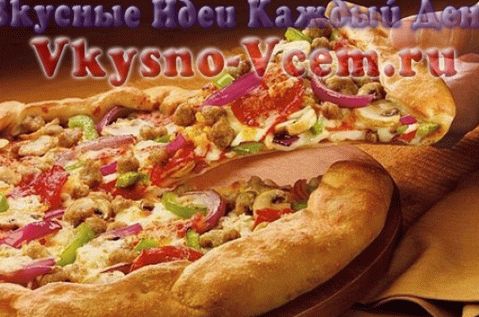 klasický pizza recept