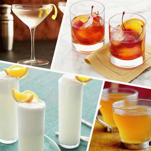 Foto klasické americké koktejly Foto klasické americké koktejly