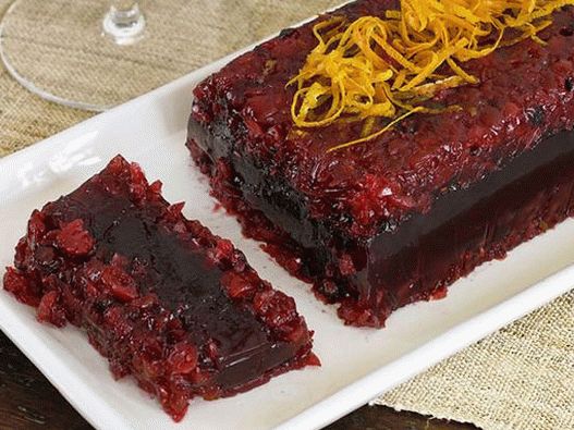 Photo Cranberry Pomegranate Terrine