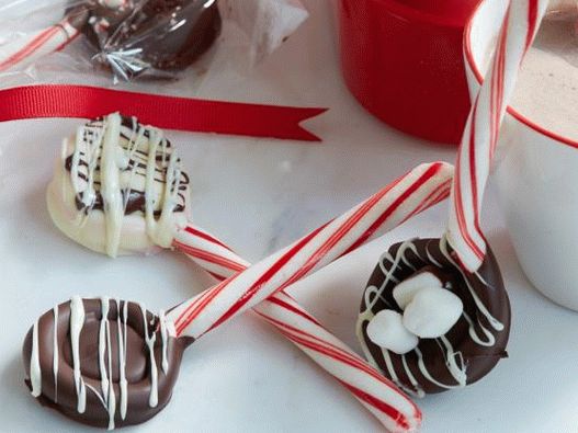 Photo Candy Spoons for Hot Cocoa