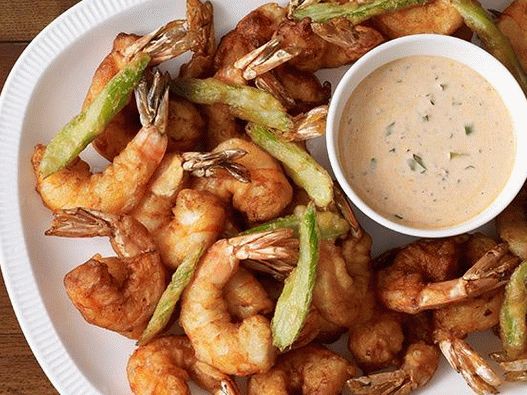 Deep Fried Buffalo Shrimp Photo