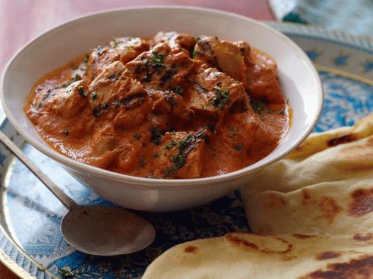 Photo Kuře dušené ve smetanové omáčce