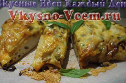 kuřecí prsa s houbami