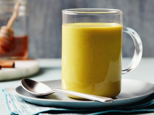 Fotka Latte v kokosovém mléce s kurkumou