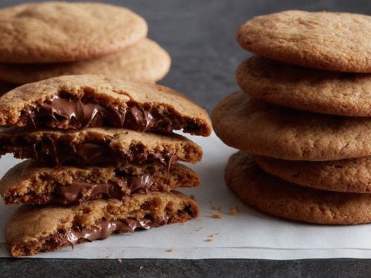 Fotografie z misky - Soubory cookie s tekutou náplní