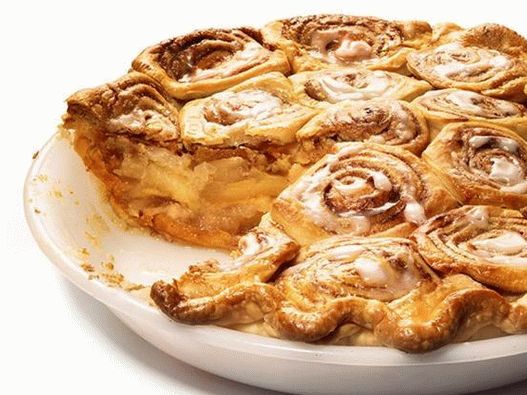 Foto jídla - jablečný koláč