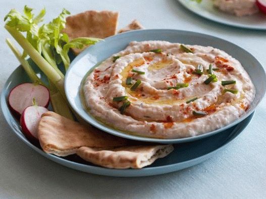 Photo Light krémová bílá fazolová omáčka