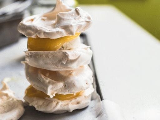 Fotka z Meringue s citronovým sorbetem