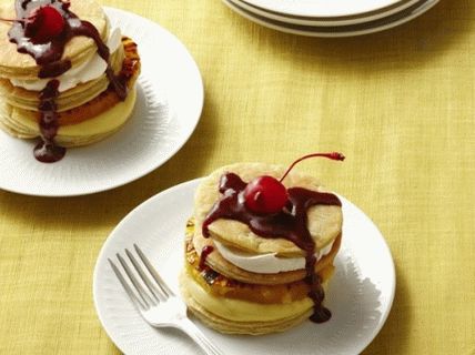 Fotka z Millefolie s ananasem a cherry omáčkou