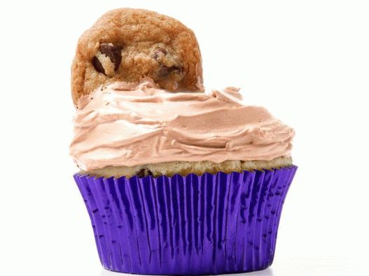 Photo Milk Cupcakes with Cookies