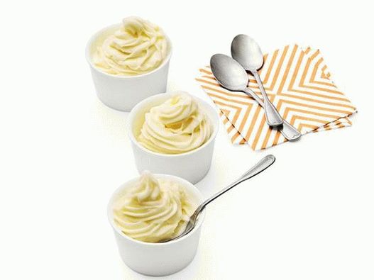 Photo Soft ananas ice cream