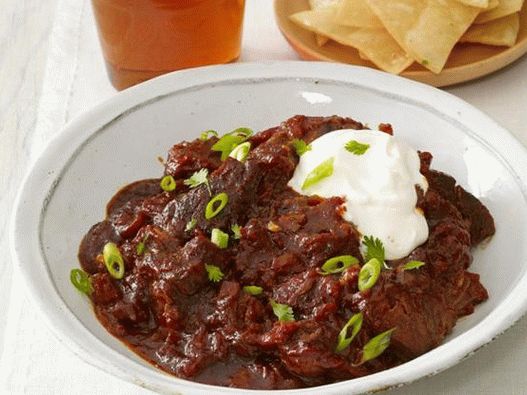 Food Photography - Texas Chili v pomalém sporáku