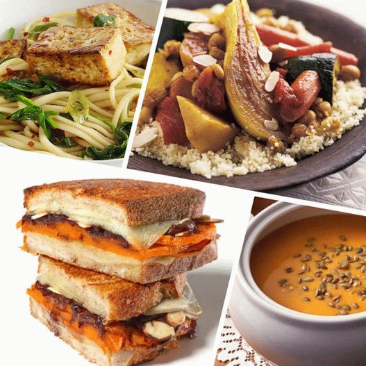 Foto podzimní vegetariánské recepty