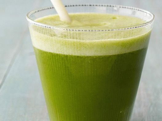 Photo Vegetable kale kale juice