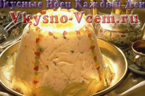 Velikonoční pudinkový tvaroh