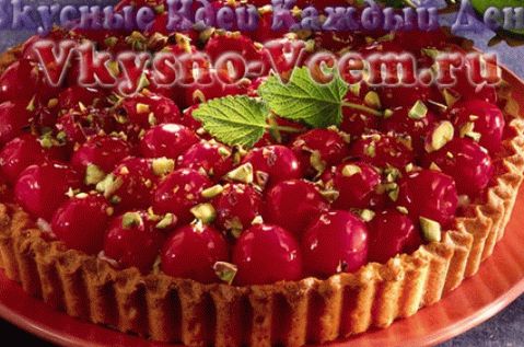 třešňový koláč s mascarpone