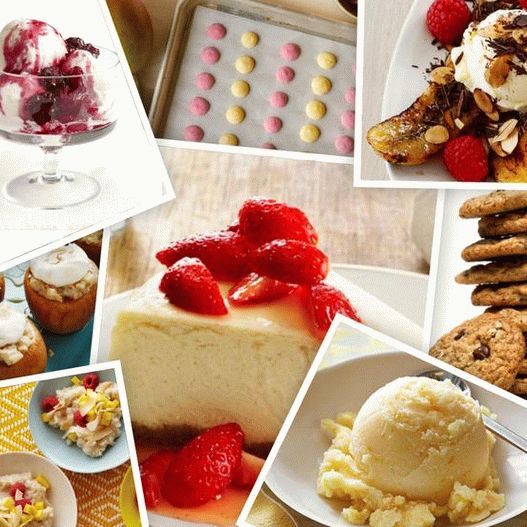 Fotografie Užitečné dezerty: 65+ receptů