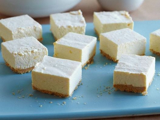 Citronové tyčinky bez pečení