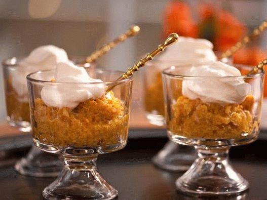 Rýžový a dýňový pudink