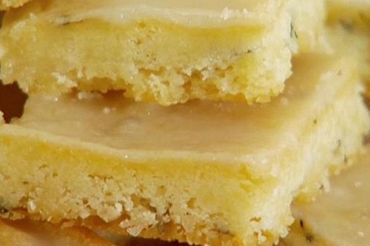 Citronové tyčinky s tymiánem