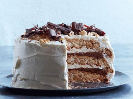 Miska Fotografie - čokoládový ořechový dort Dacoise