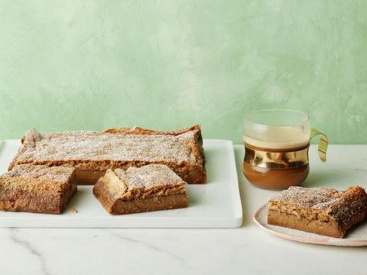 Fotografie z misky - Kouzelný dort s čokoládovým cappuccino nebo chytrý dort