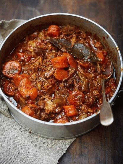 Fotka z dušeného hovězího masa