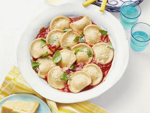 Fotka z Ravioli alla caprese